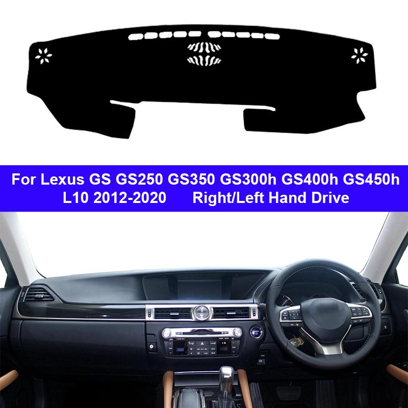 Коврик на панель приборов для Lexus GS GS250 GS350 GS300h GS400h GS450h L10 2012 - 2020 Ковер Защита от УФ-лучей Солнцезащитный