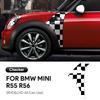 2 шт./комплект для Mini Cooper R55 R56 R61 R60 Countryman Декоративная накладка-жабра на крыло Наклейка Декор Автоаксессуары Автостайлинг
