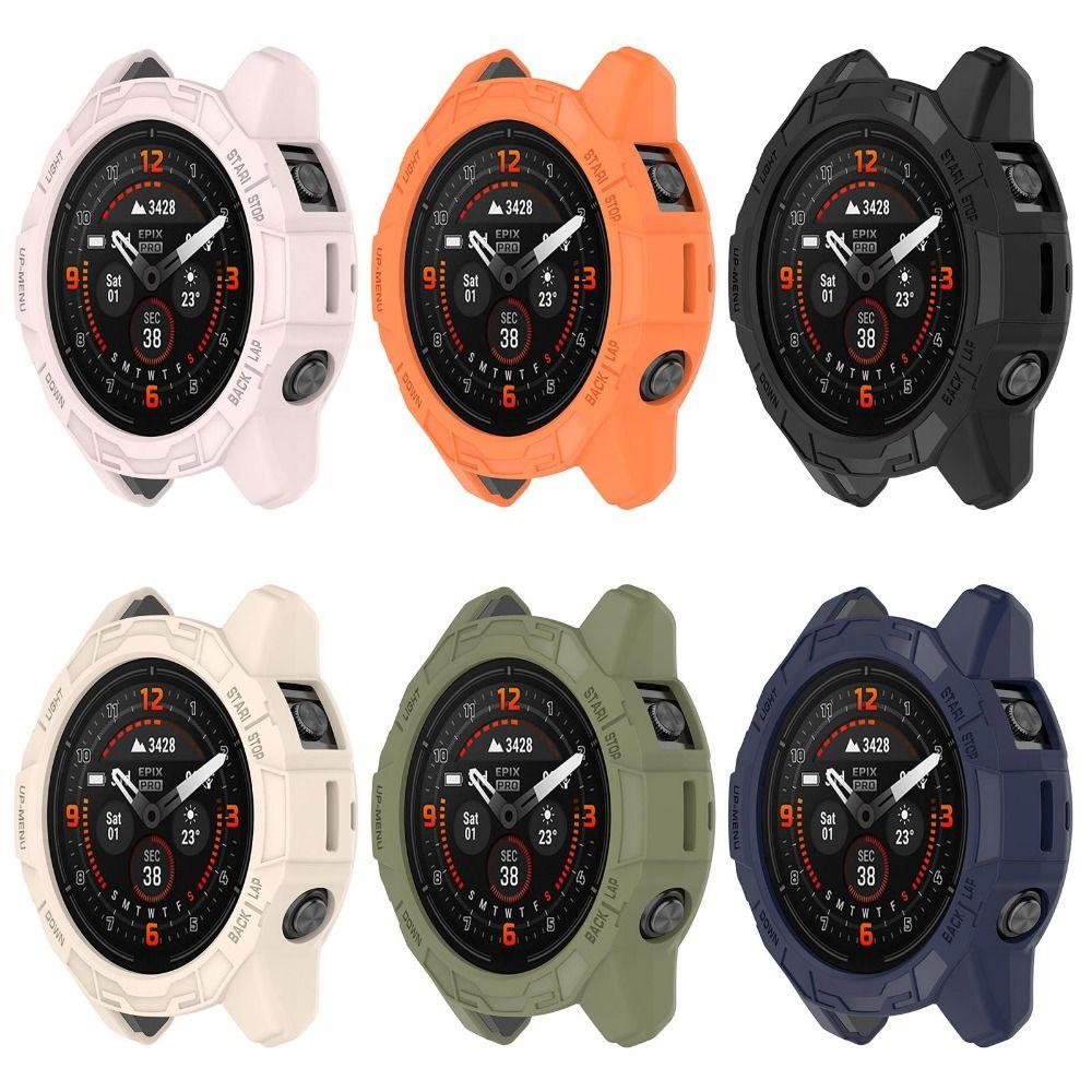 51 мм Рамка-ободок Защитная пленка для экрана для умных часов Garmin Epix Pro 51 мм/Fenix 7X Pro/Fenix 7X