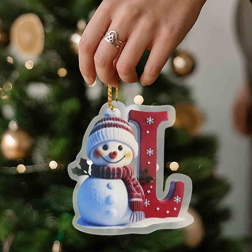 Christmas Decoration Pendant Christmas Tree Tag Theme Party Crafts Ornament
