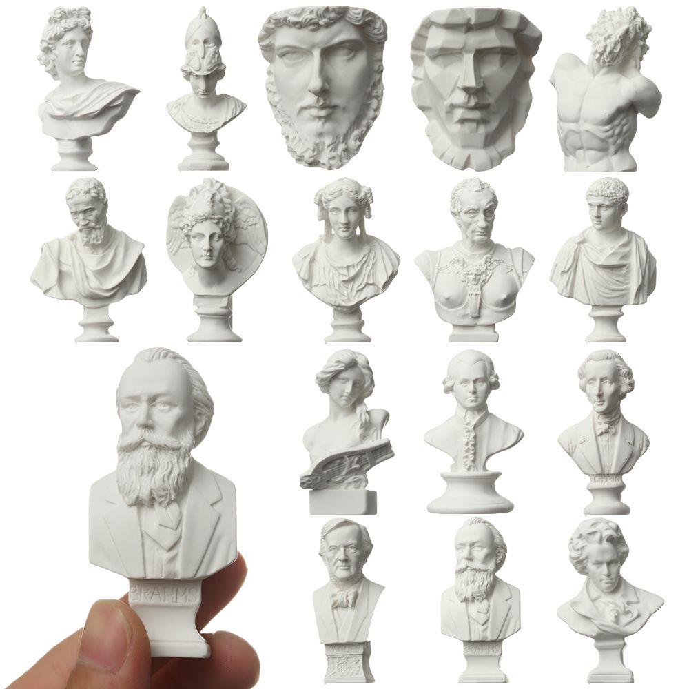 Celebrities Drawing Practice Greek Mythology Gypsum Bust Portraits Famous Sculpture Plaster Statue