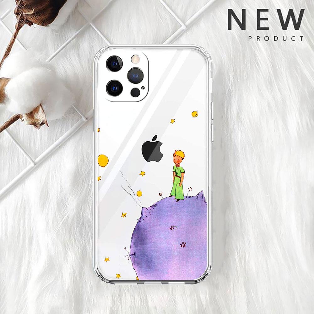 Чехол для Apple iPhone 14 13 Pro Max 11 12 Mini SE 7 8 Plus X XS XR 6 6S Прозрачный силиконовый чехол из ТПУ для телефона с рисунком «Маленький принц»