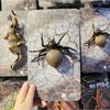 Игрушка-хамелеон ползающий: Мягкая резиновая модель амфибии для детей
