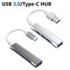 Высокоскоростной расширитель передачи данных USB C HUB Док-станция USB 3.0 Сплиттер Type-C 3.1