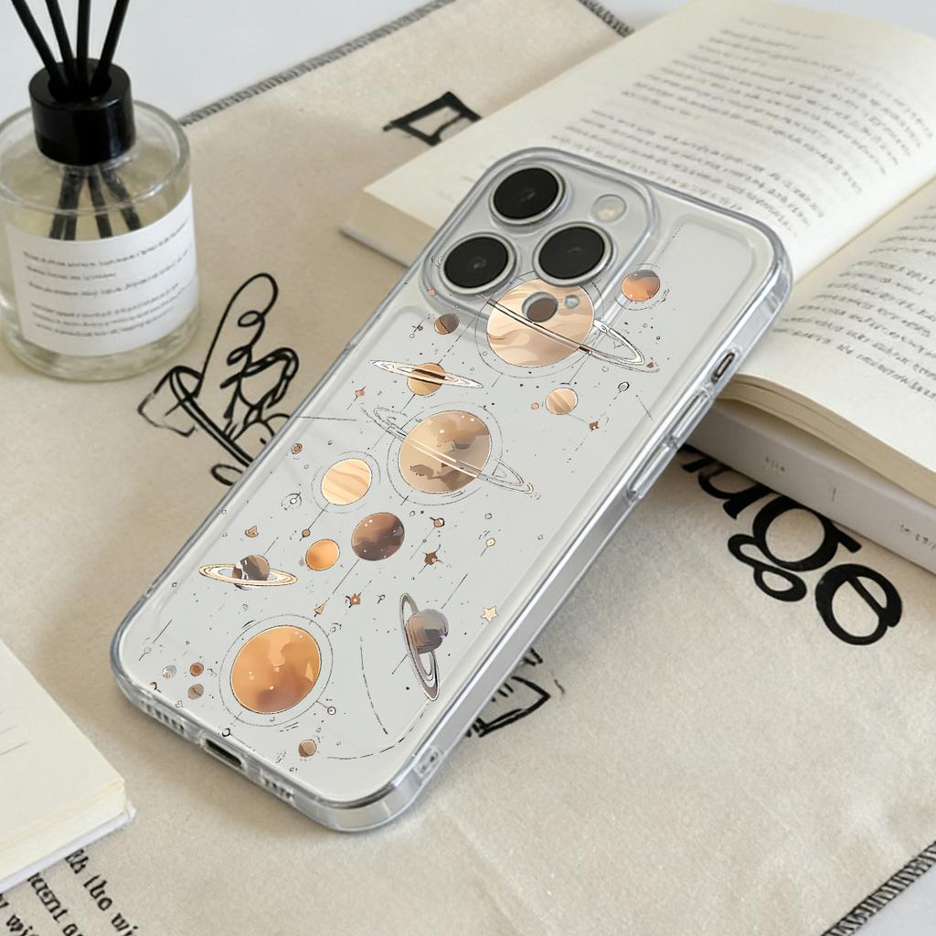 Transparent Shockproof Soft Cover For IPhone 16 15 14 13 12 Pro Max 17 Pro Max IPhone 13 12 11 Pro 16 Plus IPhone 15 14 Plus