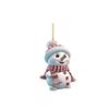 Cute Cartoon Christmas Snowman Car Hanging Home Christmas Tree Ornaments Pendant