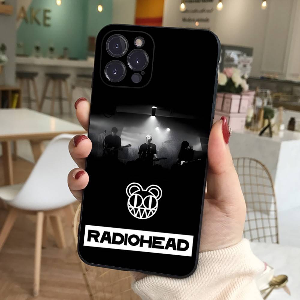 Чехол для телефона Rock-группы R-Radiohead для IPhone 17 Air 16 Pro Max 15 14 13 12 11 Mini Мягкая задняя крышка из ТПУ