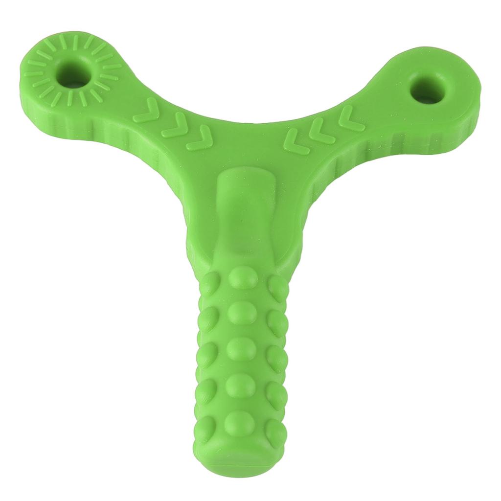 Y Style Teether Toy Speech Rehabilitation Relief Stress Sensory Oral Motor Chew Tool for Autism