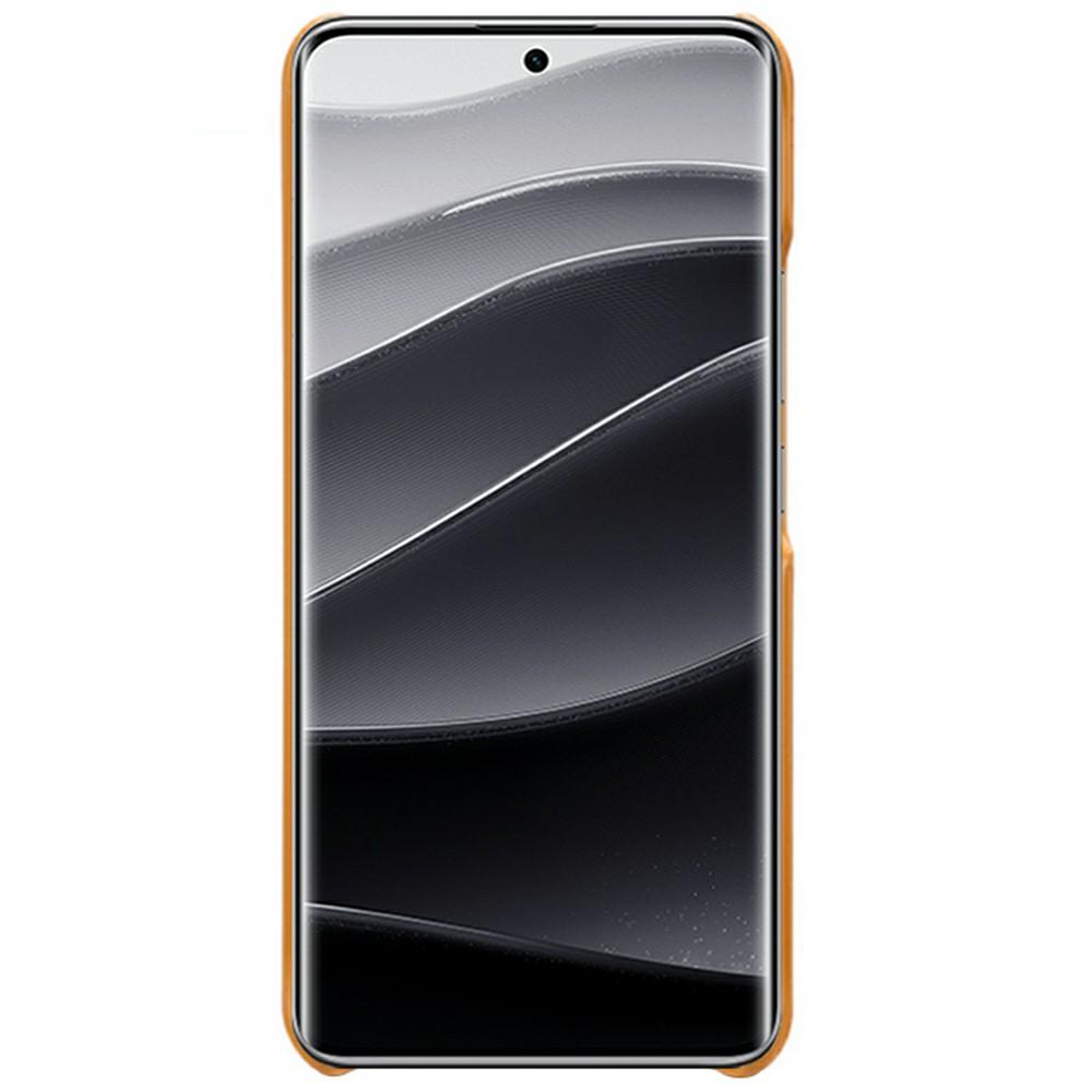 Чехол для Xiaomi Redmi Note 14 Pro 5G/Poco X7 5G с двумя слотами для карт, из ПУ кожи + твердый поликарбонат, чехол для телефона