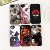 Pain Akatsuki Narutos Uchiha Itachi Silicone Phone Cover for Apple iPhone 17 Air 12 13 Pro Max Mini ProMax 7 + 8 Plus Soft Case