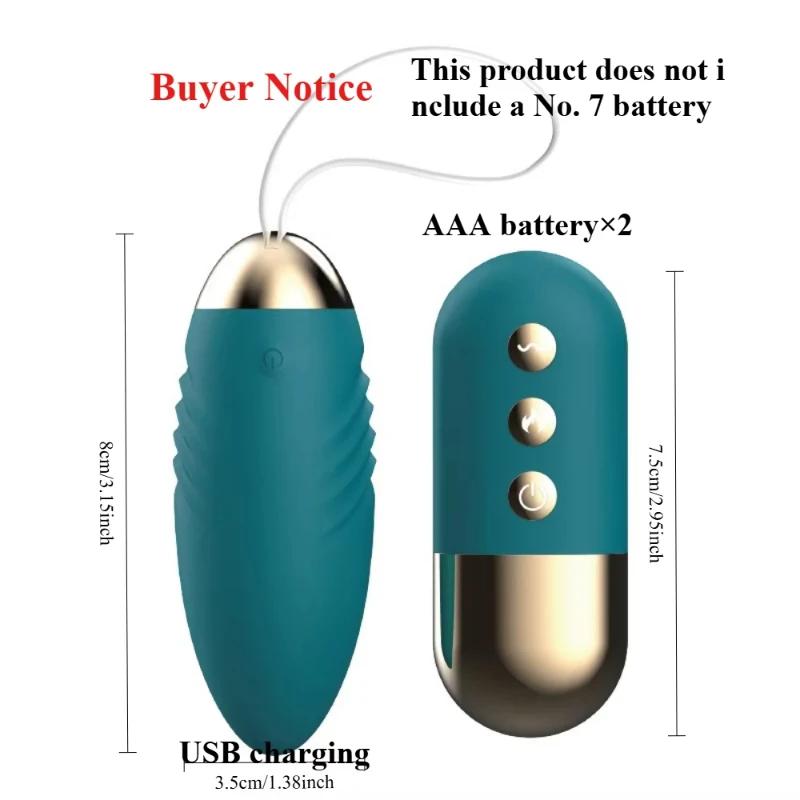 Беспроводной пульт дистанционного управления вибратор для женщин 10 скоростей пуля яйца стимулятор клитора трусики шарик секс-игрушка