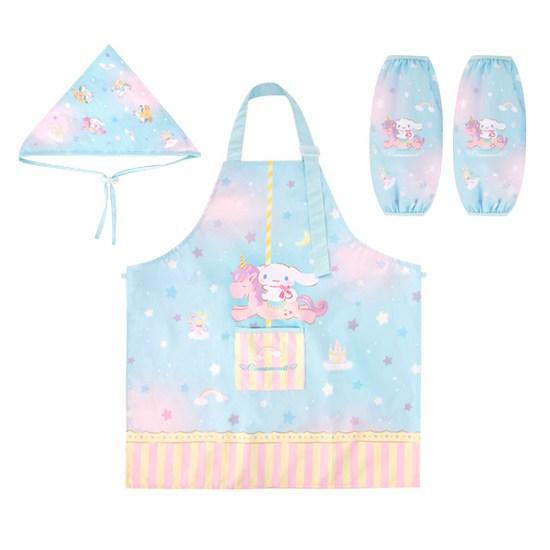 Cinnamoroll Children's Waterproof Apron Set Art Gown Set Sanrio Apron, a Popular Character In Korea