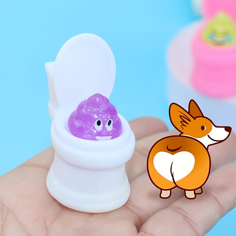 Мягкая игрушка для снятия стресса Squeeze Toilet Poop TPR Kawaii Mochi, смейтесь громко с этими забавными игрушками для туалета для детей