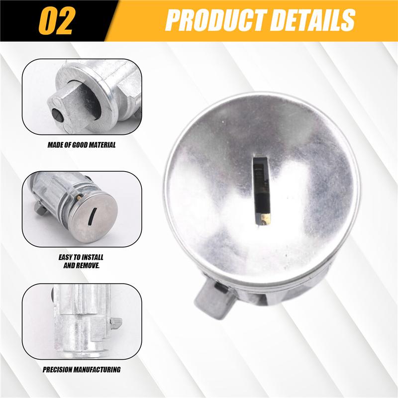 Замок зажигания с цилиндром и ключами для Chrysler Voyager Dodge Jeep Cherokee Plymouth 5003843AB 5003843AA-M53K