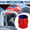 X AUTOHAUX 1pcs 80mm/3.15" 102mm/4.02" Length Red Blue Car Silicone Hose Hump Hose Hose Universal