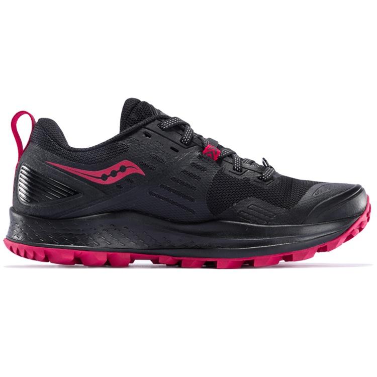 saucony Women's Peregrine 10 Wide 'Black Barberry' S10556-20