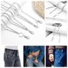 Women Hip Hop Punk Jewelry Rock Keychain Chain Keychain Waist Chain Trousers Decoration Pants Chain