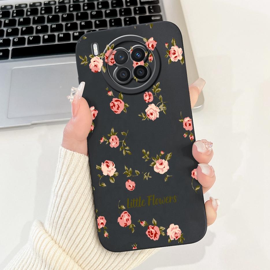 Чехол для Huawei Nova 8i Honor 50 Lite NTN-L22 Роскошный Чехол с Конфетным Рисунком Мягкий ТПУ Чехол для Телефона Для Honor 50 Lite Nova8i Задняя Крышка