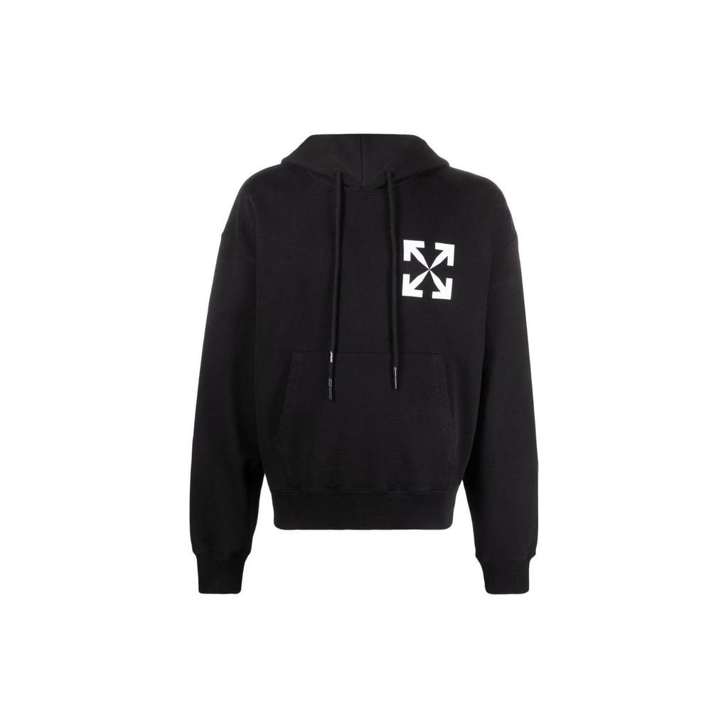 Off-White Толстовка с принтом стрелок OMBB037C99FLE0081001