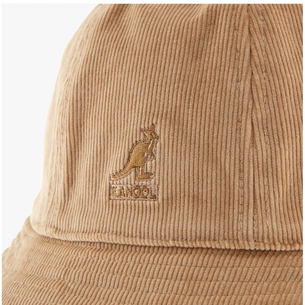 Kangol K5349 Бежевая повседневная вельветовая панама