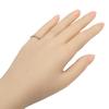 CHANEL Matelasse Small Ring Pt950Platinum #3.9(US Size) 2.4g Women Used