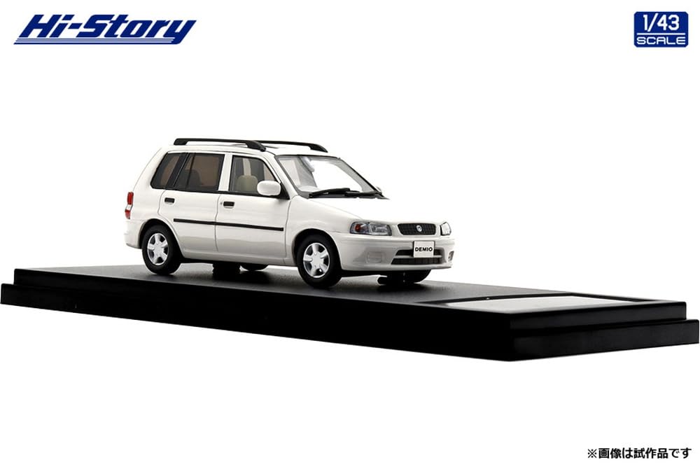 Interallied Hi Story 1/43 Mazda Demio GL (1996) Модель HS497WH с отделкой Chaste White