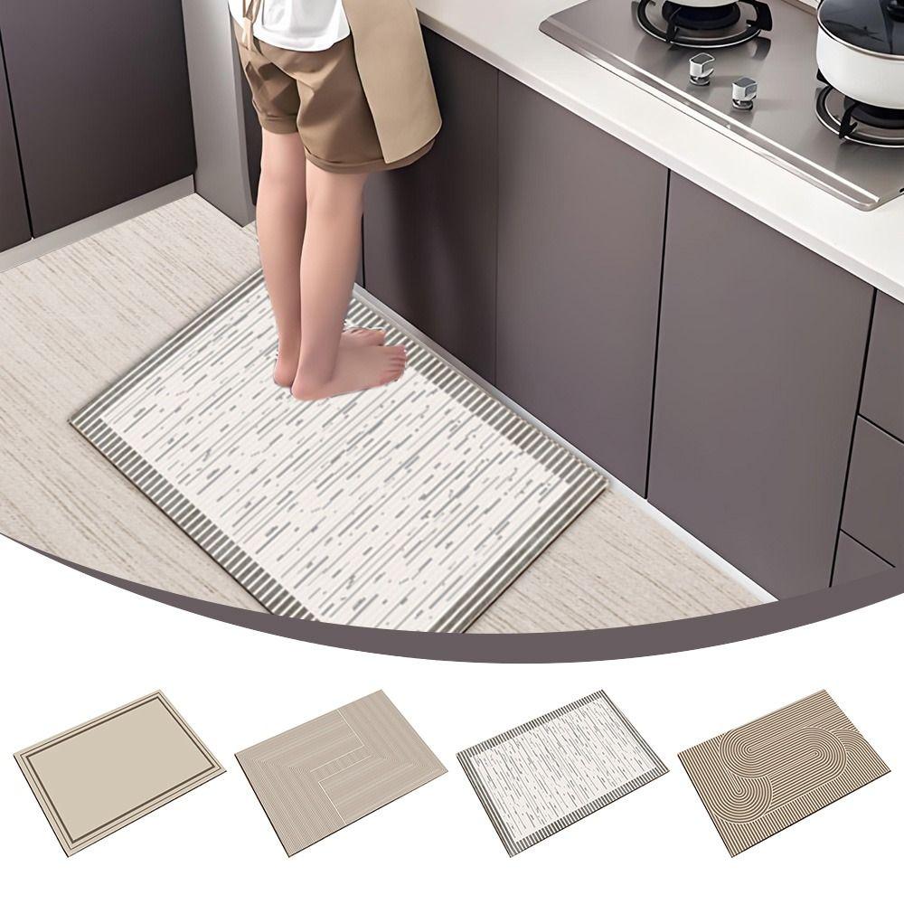 Anti Slip Long Diatomite Rug Home Decoration Carpet Household Kitchen Restaurant Bathroom