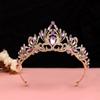 Girls' Crown Tiara Children's Birthday Crown Princess Korean Catwalk Performance Little Girl Accessories