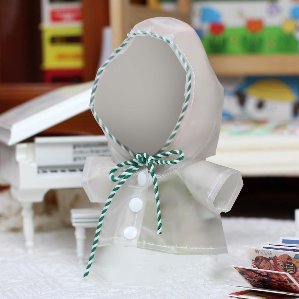 Набор костюма для куклы 17 см Аксессуары для куклы Любовь Цилиндр Сумка Без куклы Дождевик