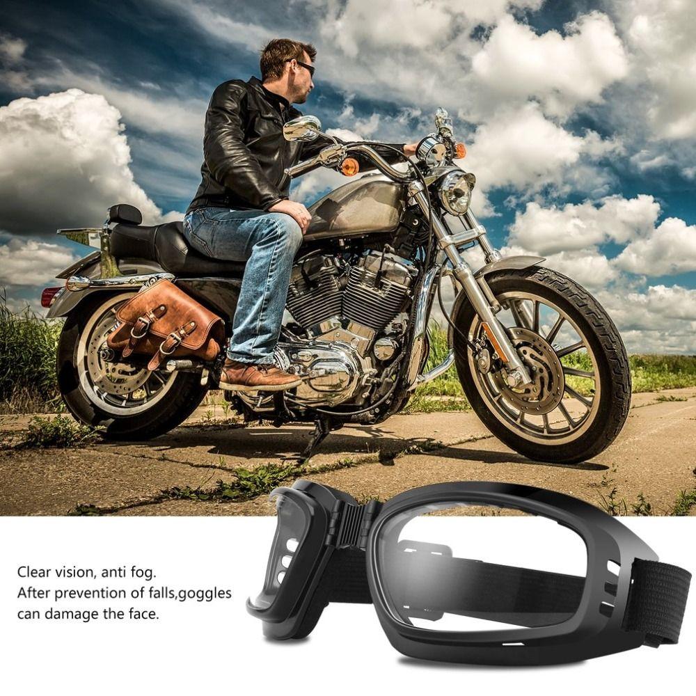 Windproof Cycling Glasses Foldable Motorcycle Glasses Sports Goggles Snowboard Goggles Motorcycle