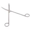 1PC Professional Stainless Steel Aquatic Plant Tongs Scissors for Aquarium Fish Tank(Curved )