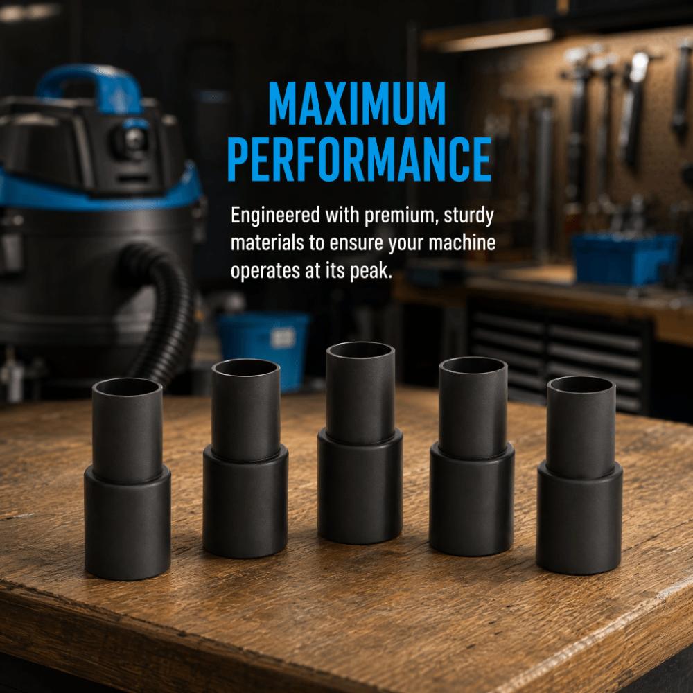5PCS Dual Diameter Vacuum Hose Connector Hose Connection Vacuum Cleaner Parts  Vacuum Cleaning