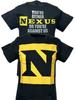 Черная футболка WWE Nexus За нас или против нас