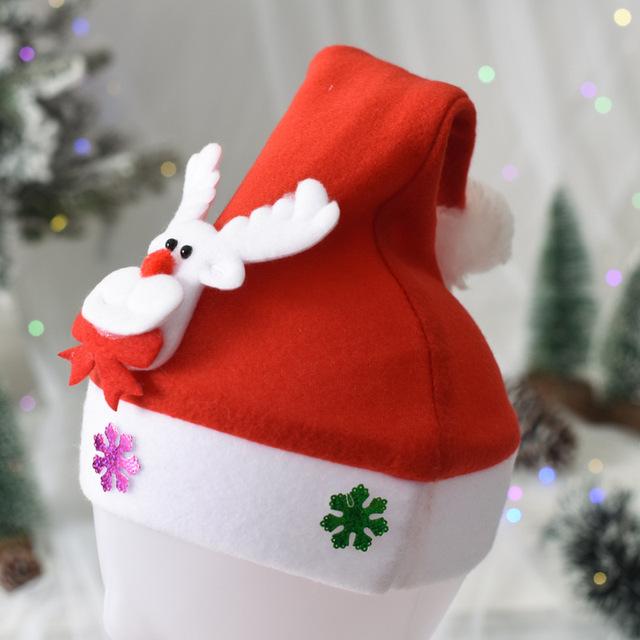 2024 Рождественская шапка, новогодняя шапка Navidad, шапка Снеговика Лось, Санта-Клауса для детей, взрослых, рождественский подарок, украшение