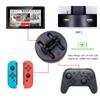 VAORLO For Nintendo Switch Multifunctional Charger Joy-Con Handle Four Charge Pro Controller Charger Console Charging Dock