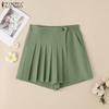 Женские летние свободные повседневные шорты с эластичной резинкой на талии