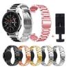 20mm 22mm Stainless Steel Bracelet Strap For Samsung Galaxy Watch 42mm 46mm Actice 2 Smart Watch Band for Samsung Gear S3/S2 Classic