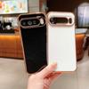 Luxury Solid Color Glossy TPU Soft Case For Google Pixel 9 Pro XL 8 Pro 7A Ultra Thin Plating Lens Protection Shockproof Glossy Phone Cover