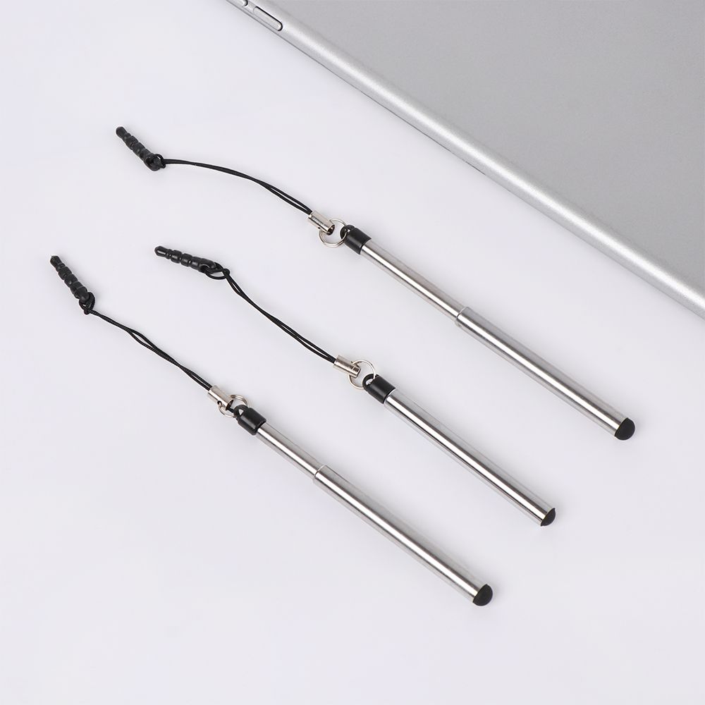 1PC Pendant iPad Universal Smart Phone Stylus Pens Telescopic Rod Capacitive Pen Touch Screen