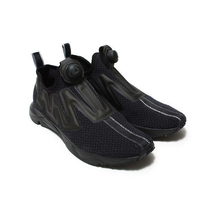 Reebok Pump Supreme Удобная Ткань Низкий Верх Кроссовки для Бега Унисекс кроссовки Черный CN1179
