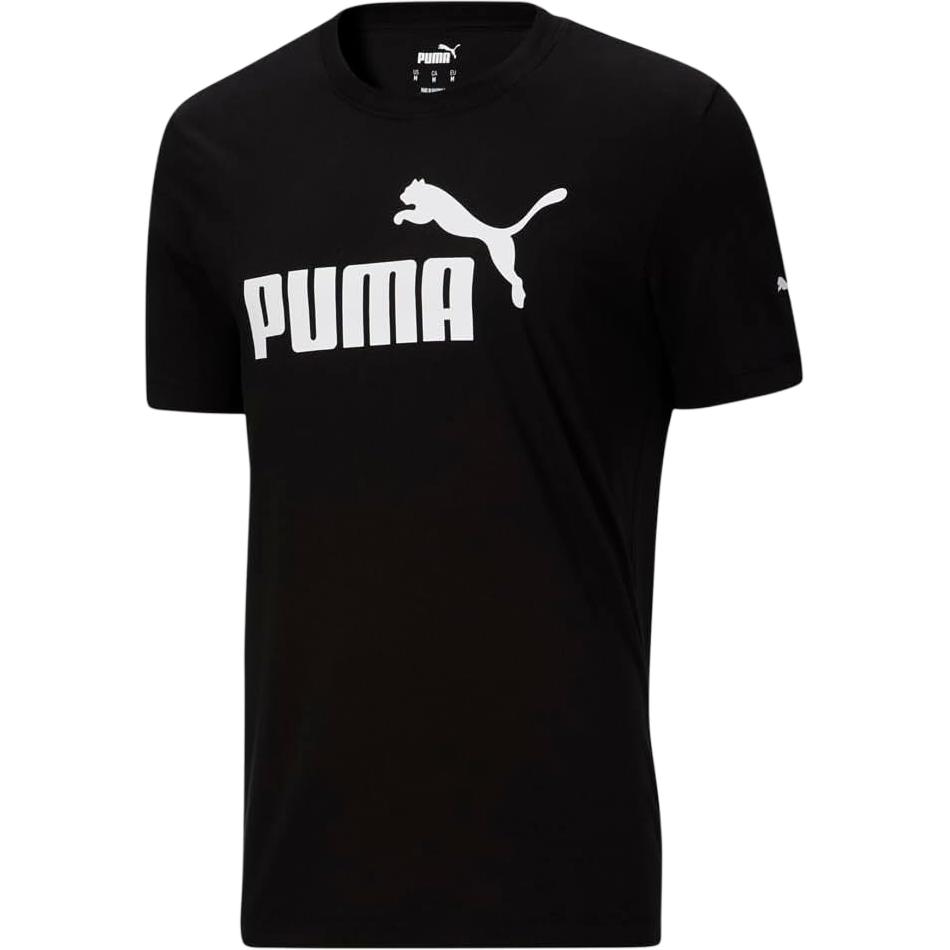 Puma Футболки Мужские Черные С Круглым Вырезом 586449-01