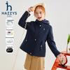 HAZZYS Детский зимний технологичный утепленный пуховик с капюшоном 2025 года, 3-х уровневая защита