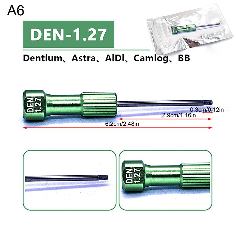 1 шт. Стоматологическая лаборатория Нержавеющая сталь Имплант Отвертка Стоматологический набор инструментов Микроотвертка Стоматологический инструмент