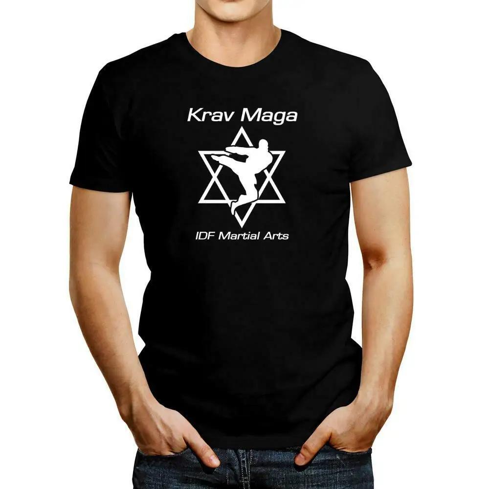 Israeli Krav Maga Martial Arts IDF Self Defense System T Shirt High Quality Cotton Big Sizes Breathable Top Casual Tshirt