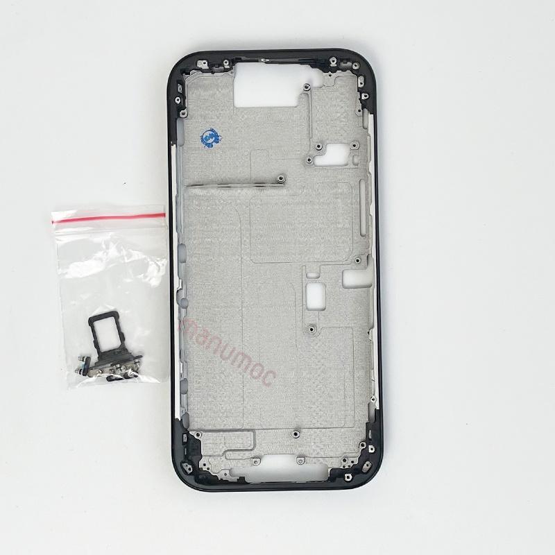 For iPhone 16 Pro Middle Frame Bezel Housing Side Button Chassis Repair Replacement Parts