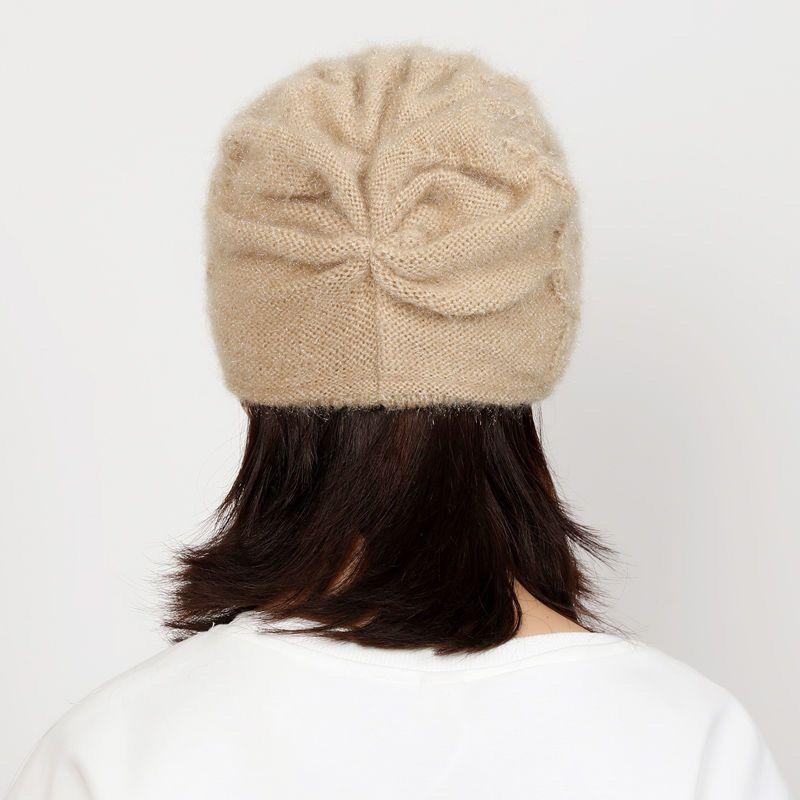 Женская зимняя шапка, высокая эластичность, уличная, теплая, не садится, для ДЕВУШЕК, зимняя шапка, женская шапочка для праздника