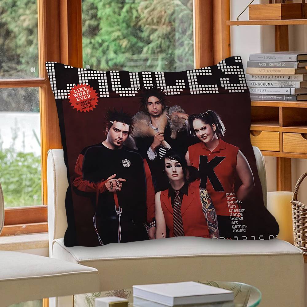 Известные Панк-Группы M-Mindless Self Indulgence Наволочка Дюймы Сельский Декор Домашние Декоративные Подушки для Дивана