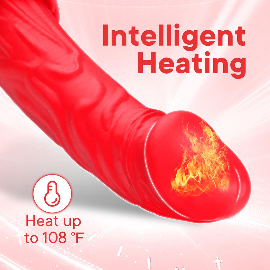 Фаллоимитатор с подогревом, вибратор, клиторальный анальный стимулятор точки G, мощные вибрационные узоры, водонепроницаемые для женщин, пары, секс-игрушки, женские игрушки, игрушки для взрослых
