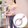 Smart Hula Ring Quiet Weighted Detachable Adjustable 5 Gears Massage Fat Burning Fitness Waist Abdominal Workout Equipment with Counter