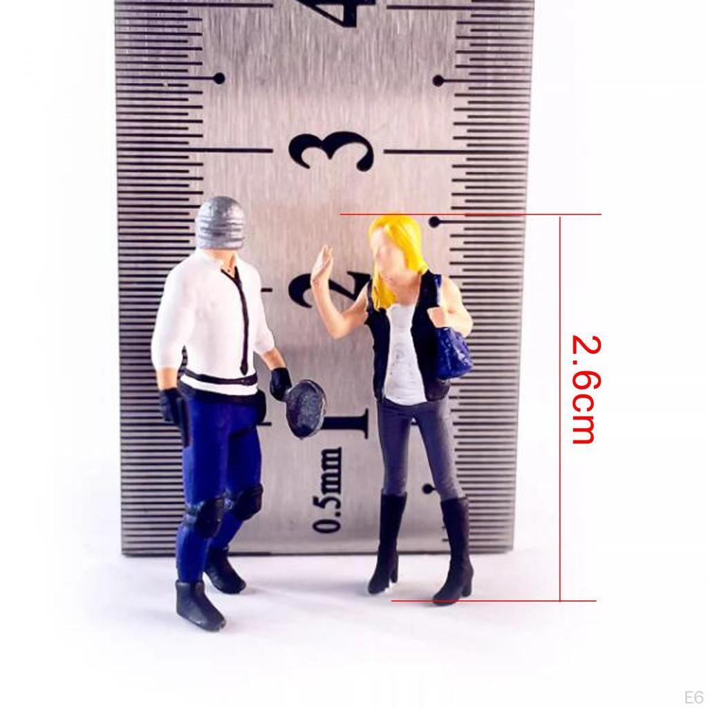 1/64 Фигурка Модель Миниатюра Сцена Коллекции Поезд Железная дорога Макет Украшения Диорама Декорации Рука